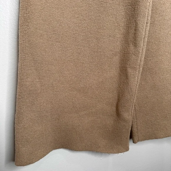 Zara Tan Wide Leg Pants - Picture 6 of 13